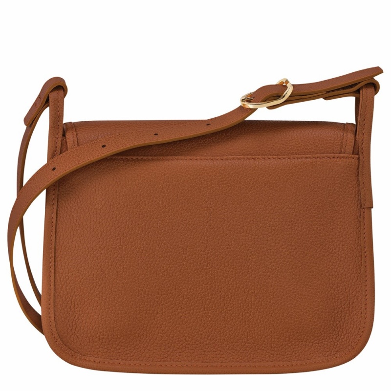Brown Longchamp Le Foulonne S Women's Crossbody Bags